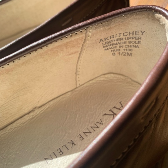 Anne Klein Brown Loafers for Women Size 8.5 - Picture 6 of 11